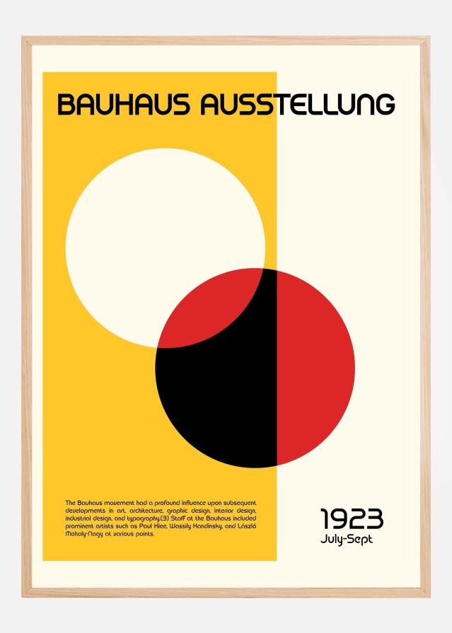 Bauhaus Ausstellung Poster