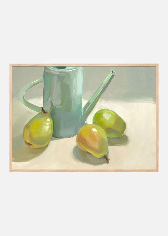 Pitcher and Pears Poster