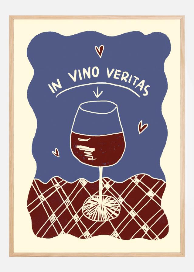 Invinoveritas Up Poster