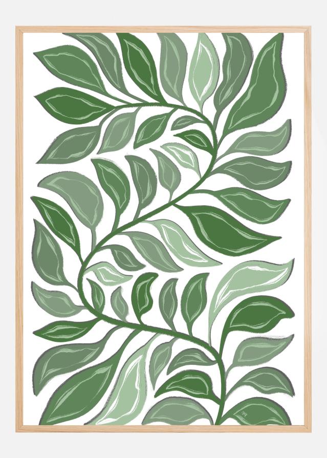 Green Plant Poster