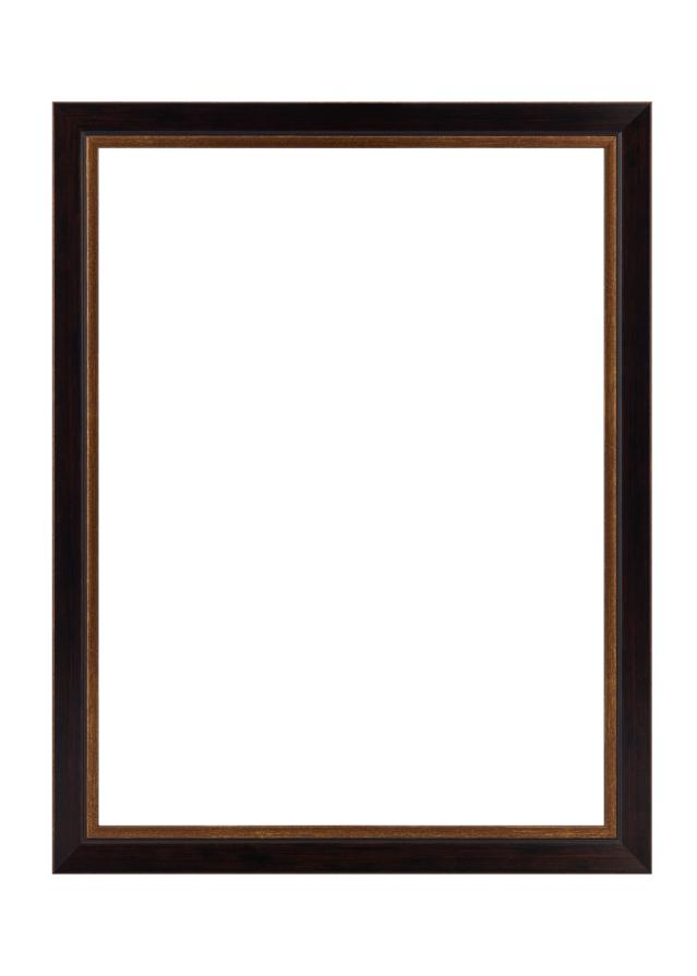 Cadre Apex Verre Acrylique Black / Mahogany 40x40 cm