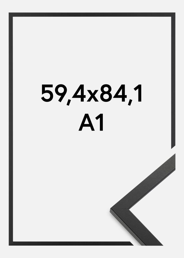 Cadre Trendy Verre Acrylique Noir 59,4x84,1 cm (A1)