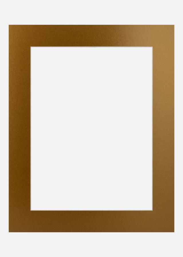Passe-partout Gold Rush Metal (noyau blanc) 50x70 cm (39x59)