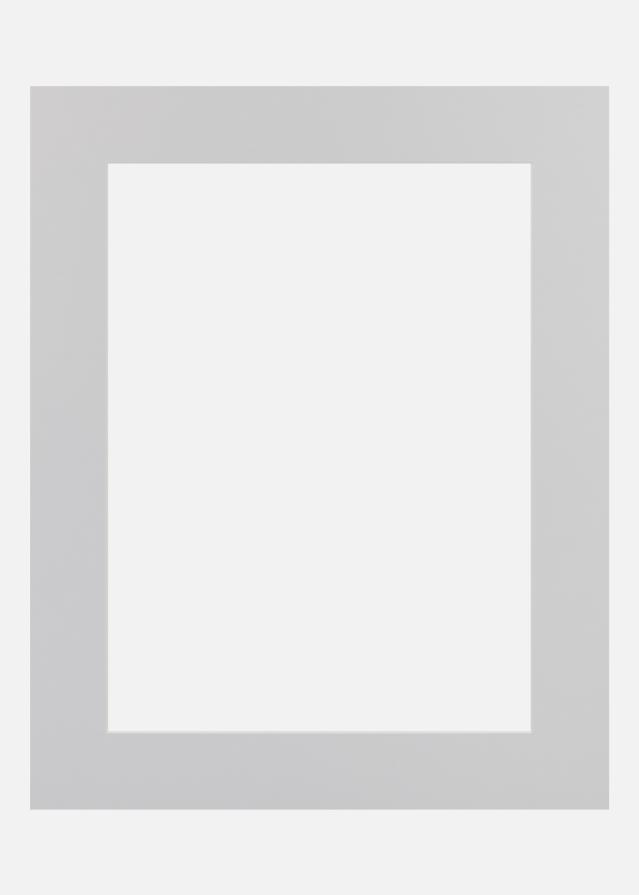 Passe-partout Glacier (noyau blanc) 20x20 cm (14x14)