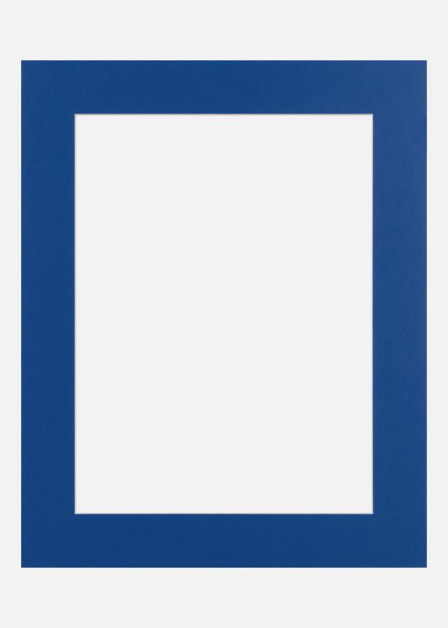 Passe-partout Blue Wave (noyau blanc) 50x50 cm (39x39)