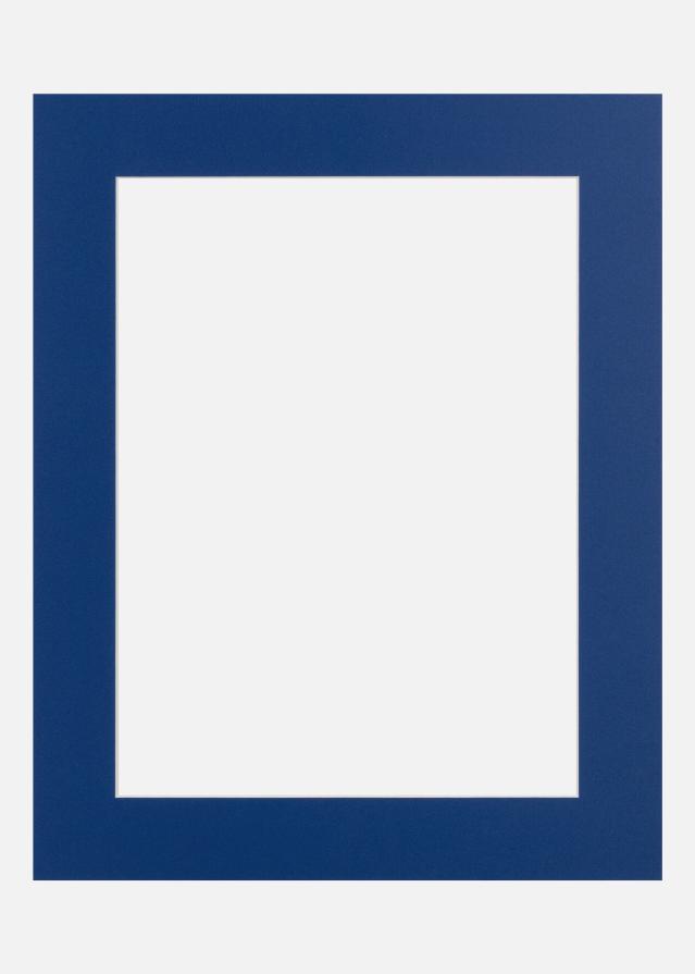 Passe-partout Flag Blue (noyau blanc) 50x50 cm (39x39)