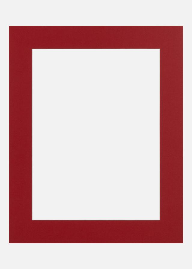 Passe-partout All American Red (noyau blanc) 20x20 cm (14x14)