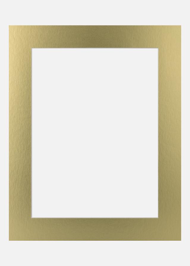 Passe-partout Sun Metal (noyau blanc) 30x30 cm (19x19)