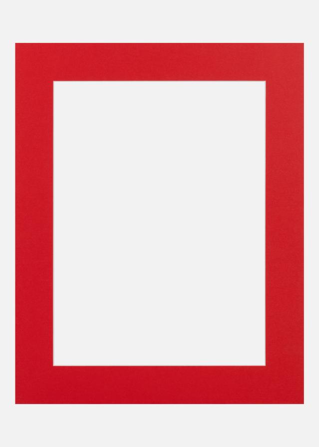 Passe-partout Red Hot (noyau blanc) 40x50 cm (29x39)