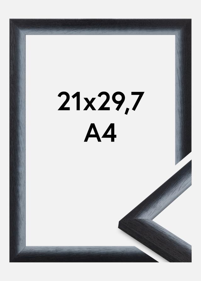 Cadre Cornwall Verre Acrylique Noir 21x29,7 cm (A4)