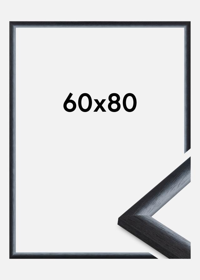 Cadre Cornwall Verre Acrylique Noir 60x80 cm