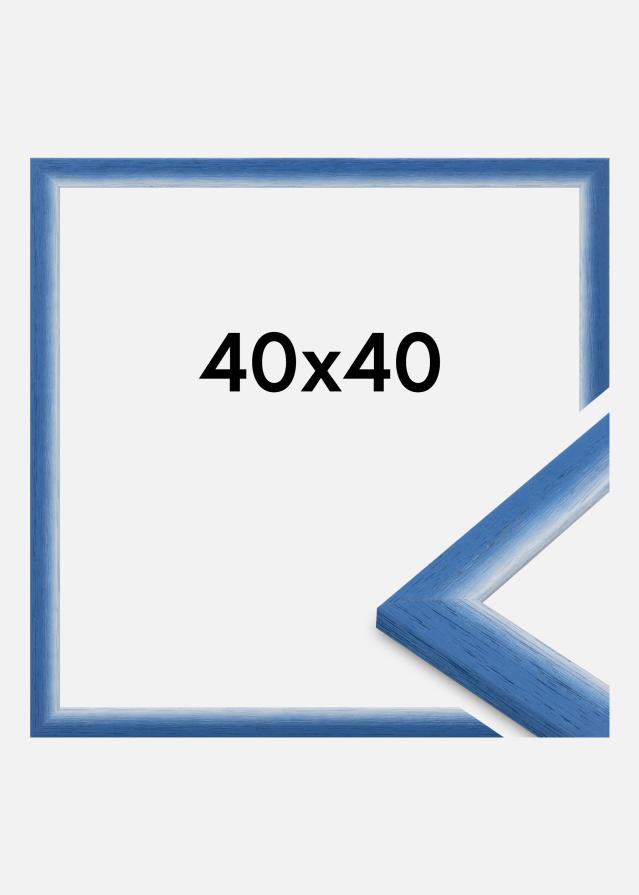 Cadre Cornwall Verre Acrylique Bleu 40x40 cm