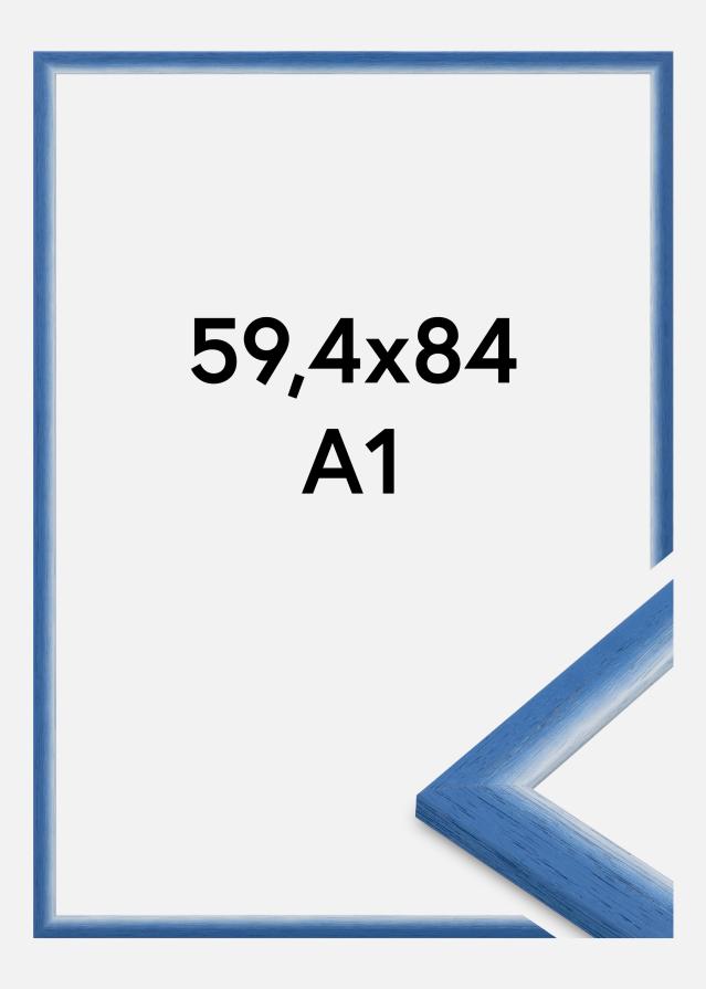 Cadre Cornwall Verre Acrylique Bleu 59,4x84 cm (A1)