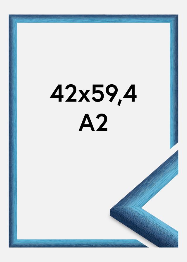 Cadre Cornwall Verre Acrylique Bleu Foncé 42x59,4 cm (A2)