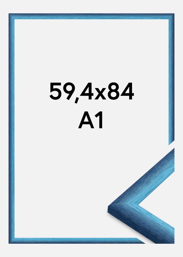 Cadre Cornwall Verre Acrylique Bleu Foncé 59,4x84 cm (A1)