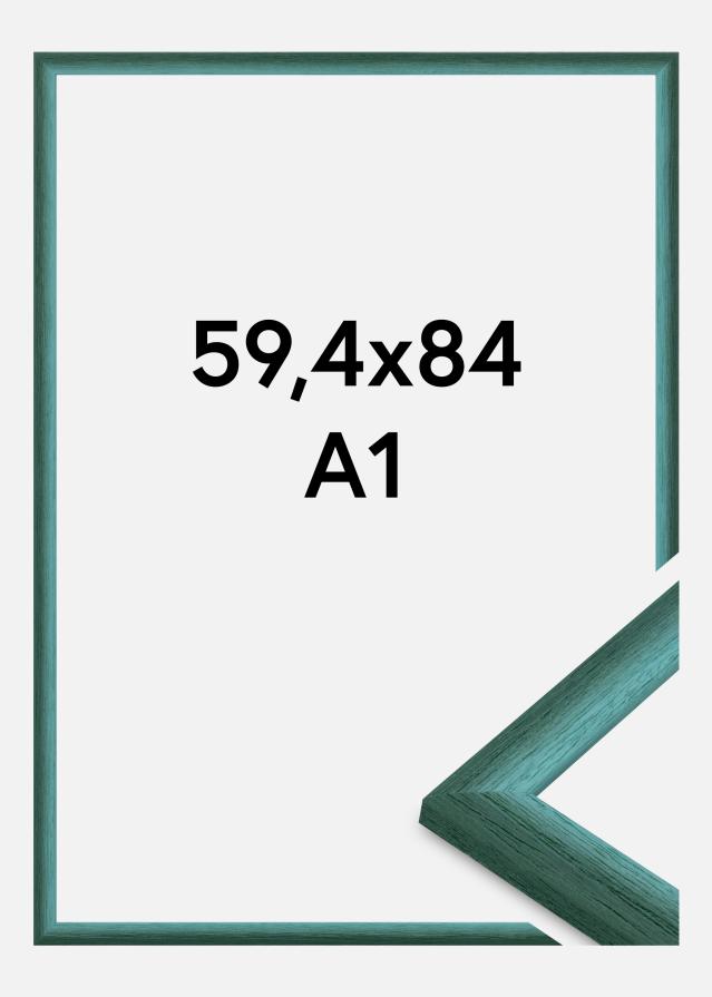 Cadre Cornwall Verre Acrylique Vert Foncé 59,4x84 cm (A1)