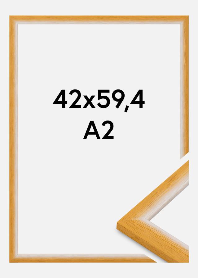 Cadre Cornwall Verre Acrylique Or 42x59,4 cm (A2)