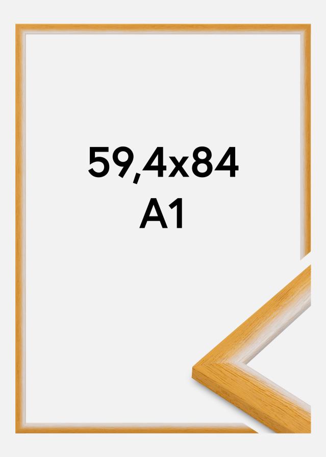 Cadre Cornwall Verre Acrylique Or 59,4x84 cm (A1)