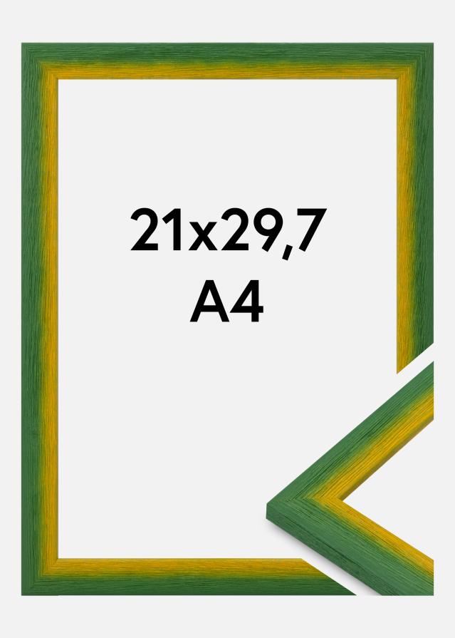 Cadre Cornwall Verre Acrylique Vert 21x29,7 cm (A4)