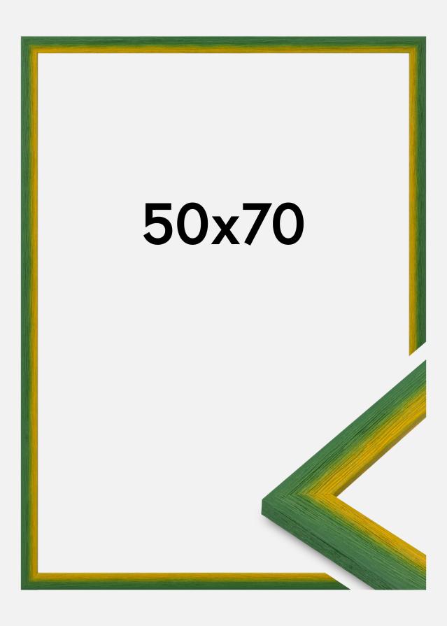 Cadre Cornwall Verre Acrylique Vert 50x70 cm