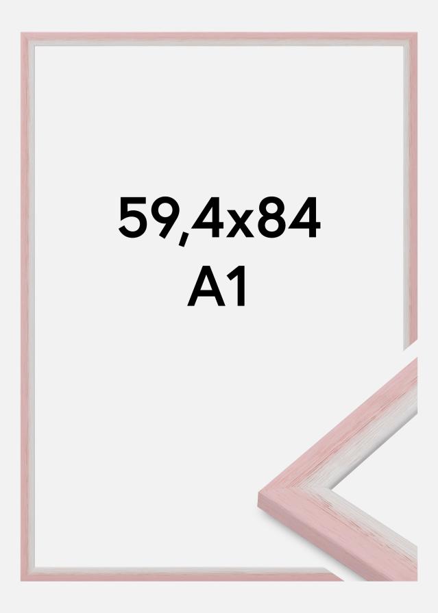 Cadre Cornwall Verre Acrylique Rose 59,4x84 cm (A1)