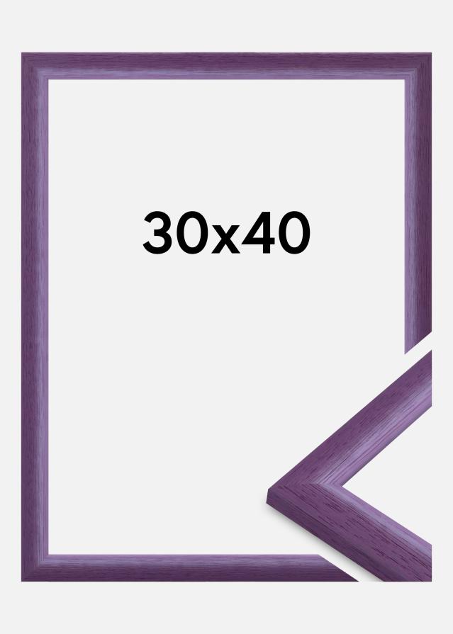Cadre Cornwall Verre Acrylique Violet 30x40 cm