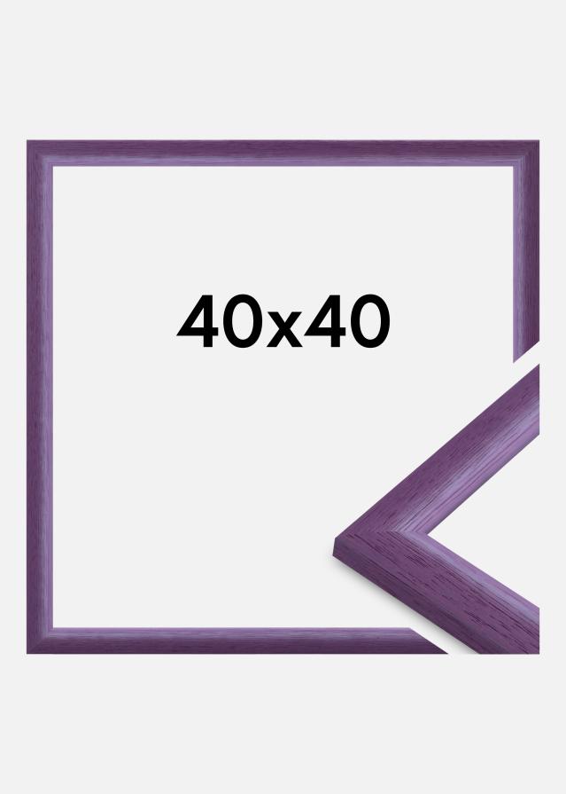 Cadre Cornwall Verre Acrylique Violet 40x40 cm