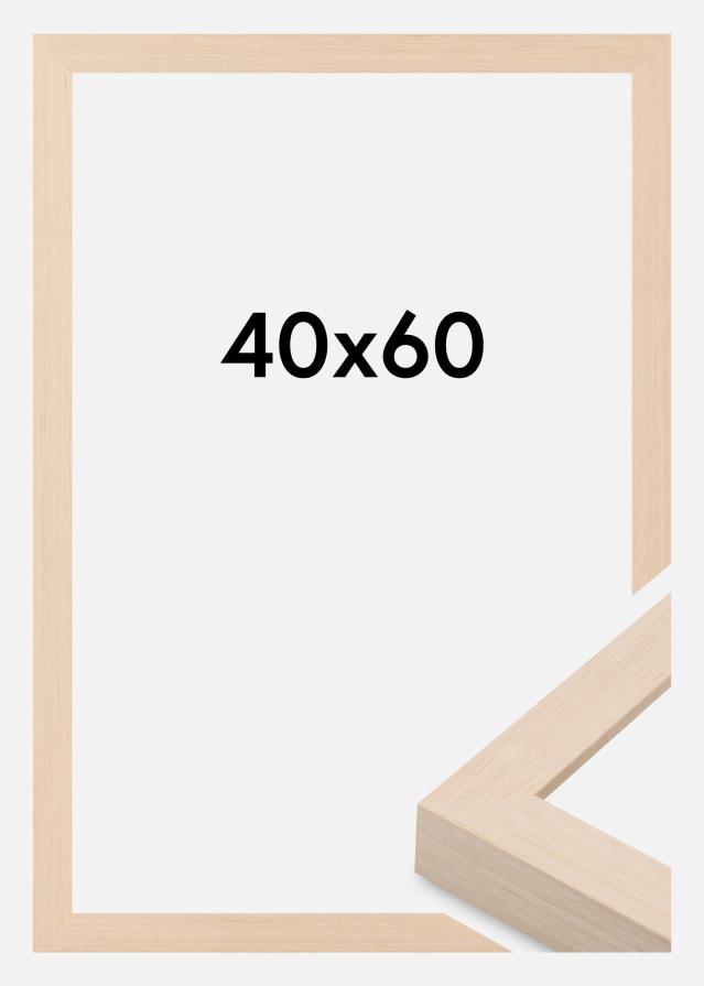 Cadre Cotswold Verre Acrylique Ivoire 40x60 cm