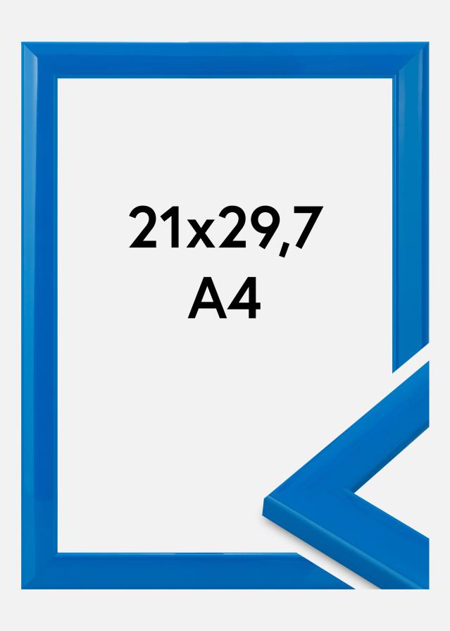 Cadre Dorset Verre Acrylique Bleu 21x29,7 cm (A4)