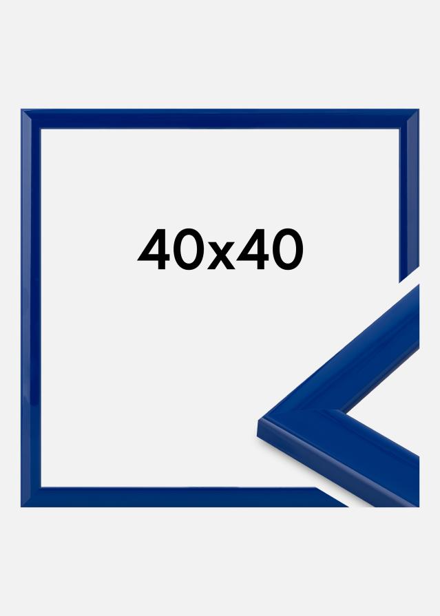 Cadre Dorset Verre Acrylique Bleu Foncé 40x40 cm
