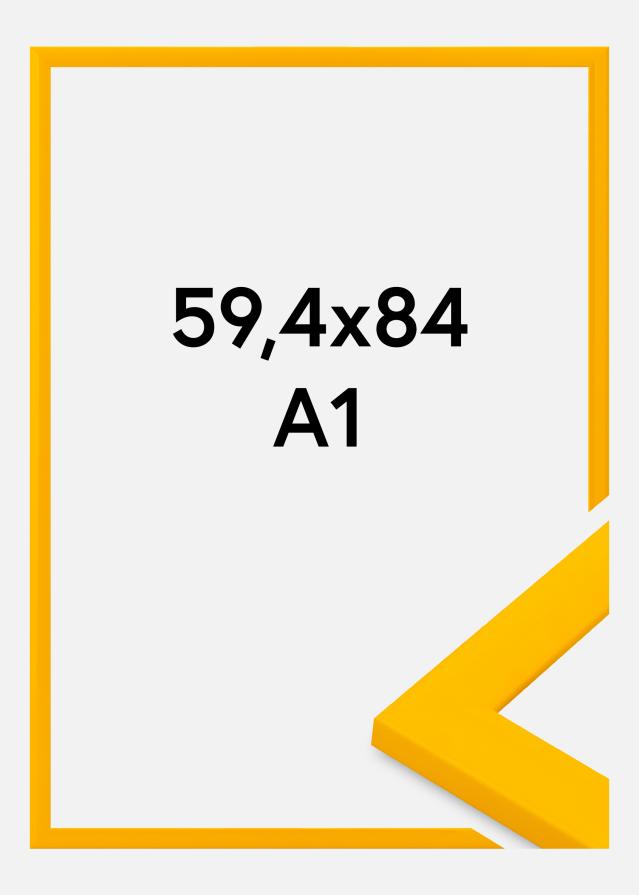 Cadre Dorset Verre Acrylique Or 59,4x84 cm (A1)