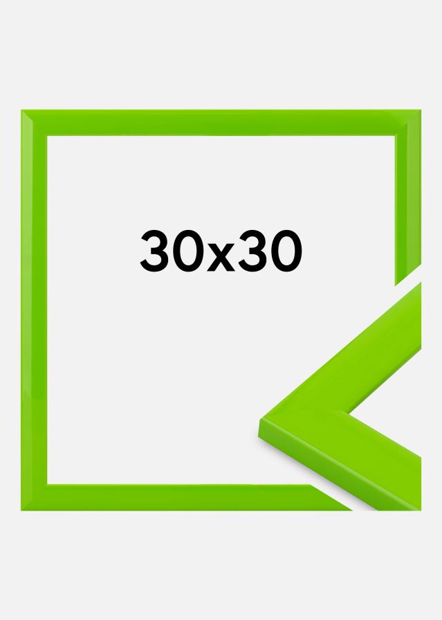 Cadre Dorset Verre Acrylique Vert clair 30x30 cm