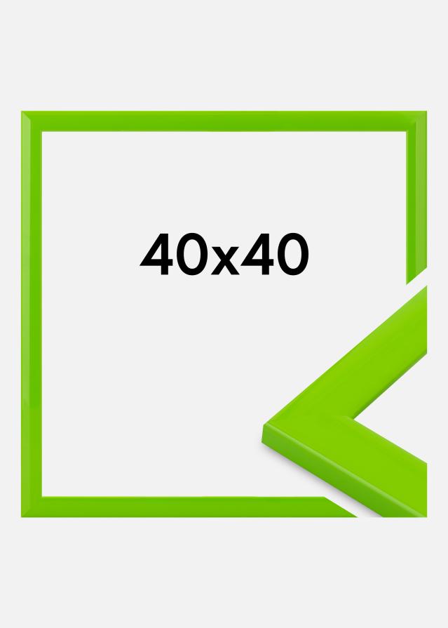 Cadre Dorset Verre Acrylique Vert clair 40x40 cm