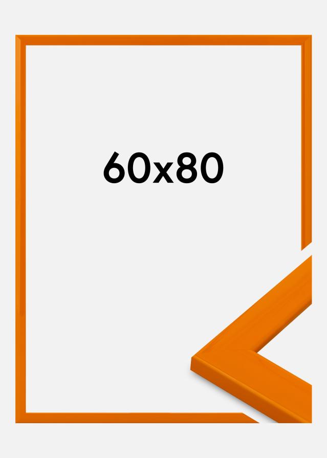 Cadre Dorset Verre Acrylique Orange 60x80 cm