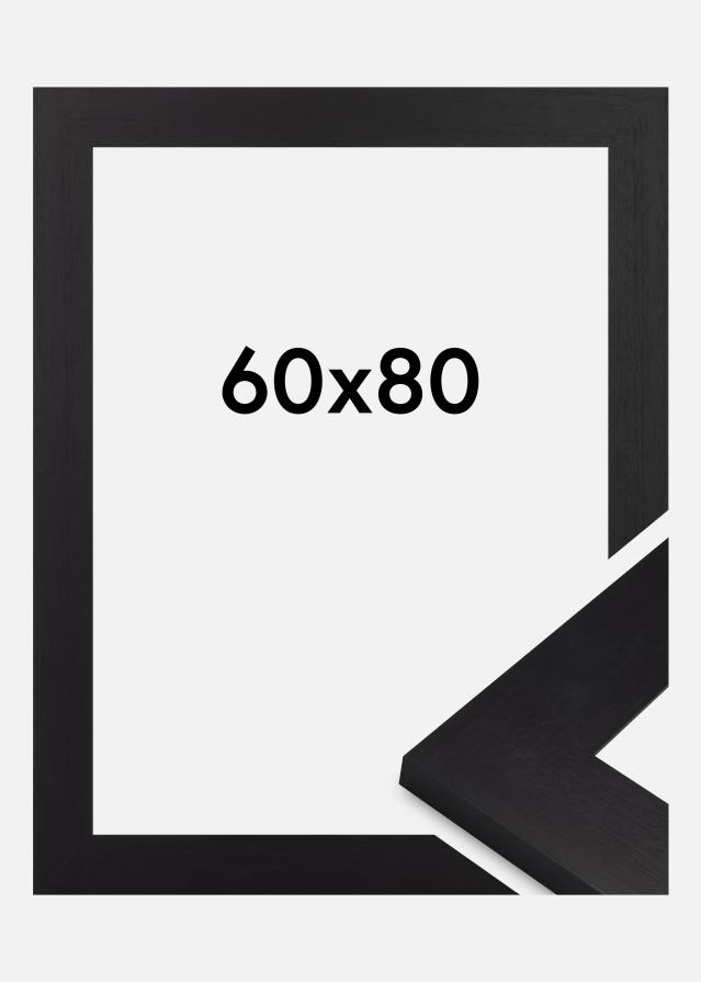 Cadre Dover Verre Acrylique Noir 60x80 cm