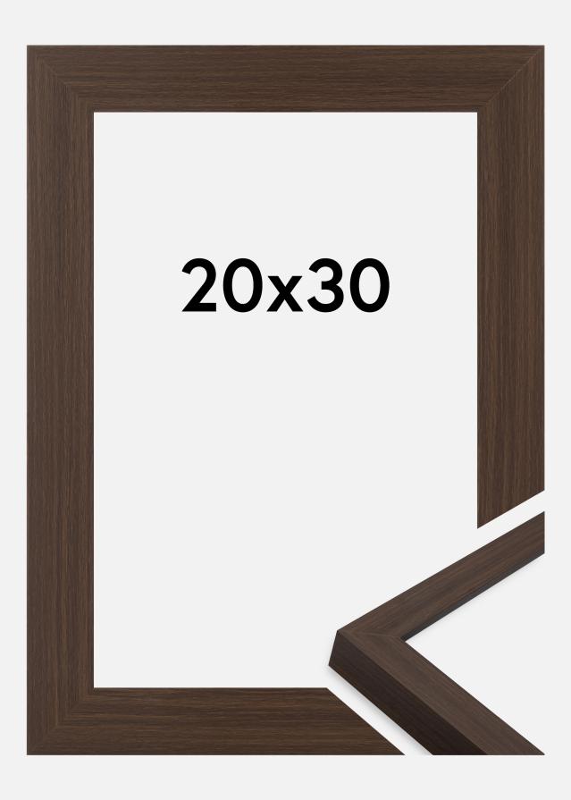 Cadre Wells Verre Acrylique Brun 20x30 cm