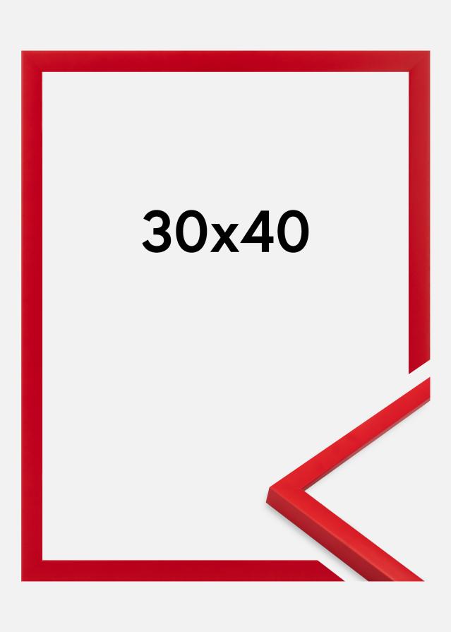 Cadre Kent Verre Acrylique Rouge 30x40 cm