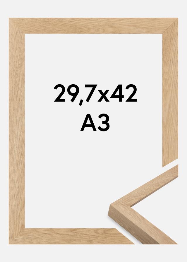 Cadre Wells Verre Acrylique Chêne 29,7x42 cm (A3)