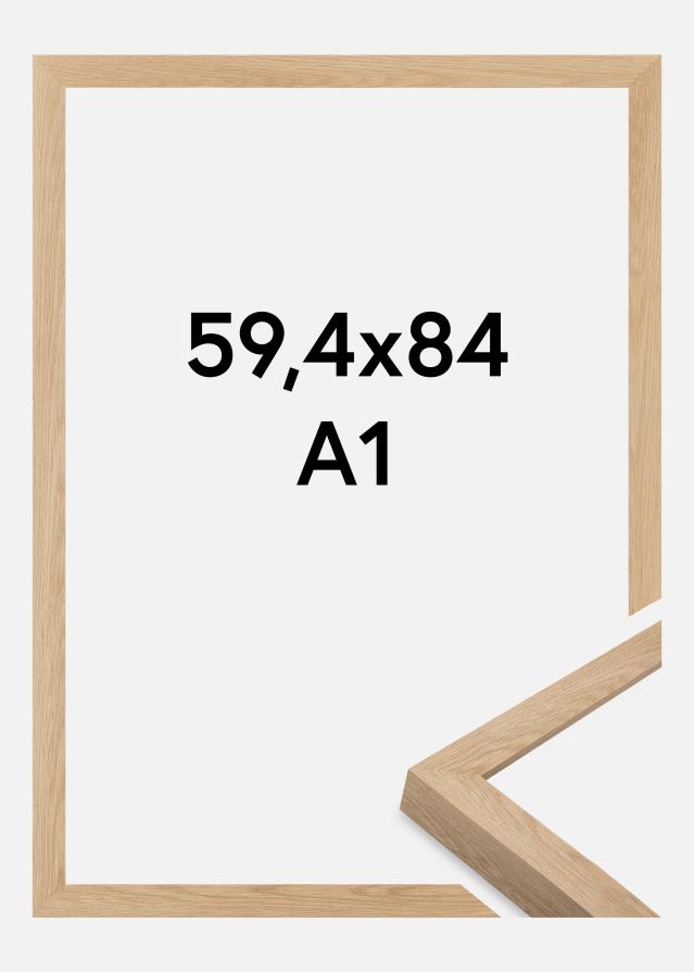 Cadre Wells Verre Acrylique Chêne 59,4x84 cm (A1)