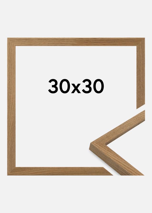 Cadre Salisbury Verre Acrylique Chêne 30x30 cm