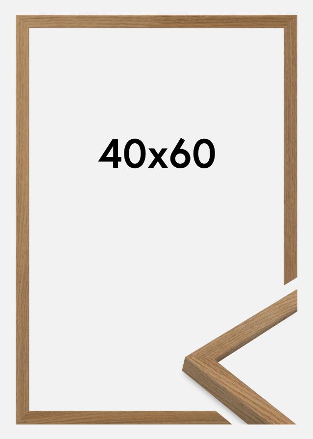 Cadre Salisbury Verre Acrylique Chêne 40x60 cm