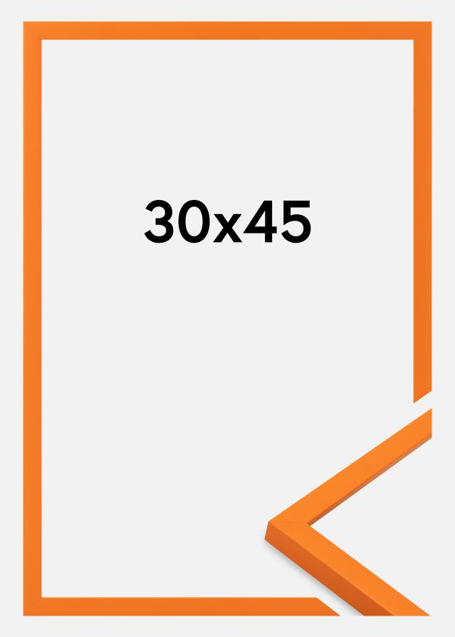 Cadre Kent Verre Acrylique Orange 30x45 cm