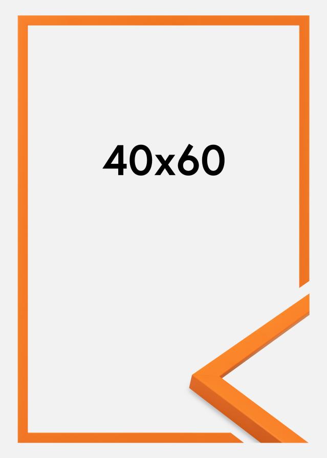 Cadre Kent Verre Acrylique Orange 40x60 cm