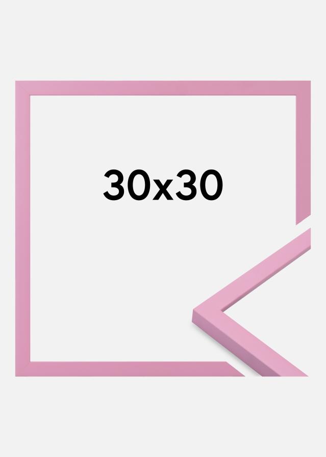 Cadre Kent Verre Acrylique Rose 30x30 cm