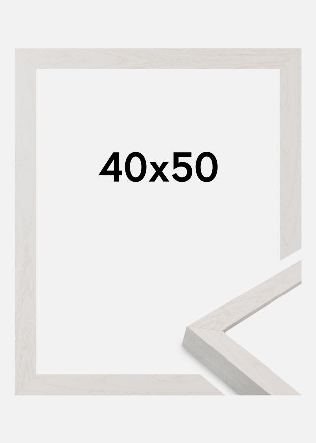 Cadre Wells Verre Acrylique Blanc 40x50 cm