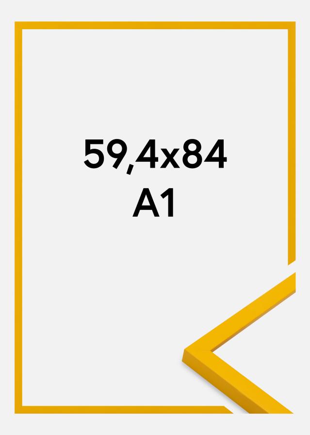 Cadre Kent Verre Acrylique Or 59,4x84 cm (A1)