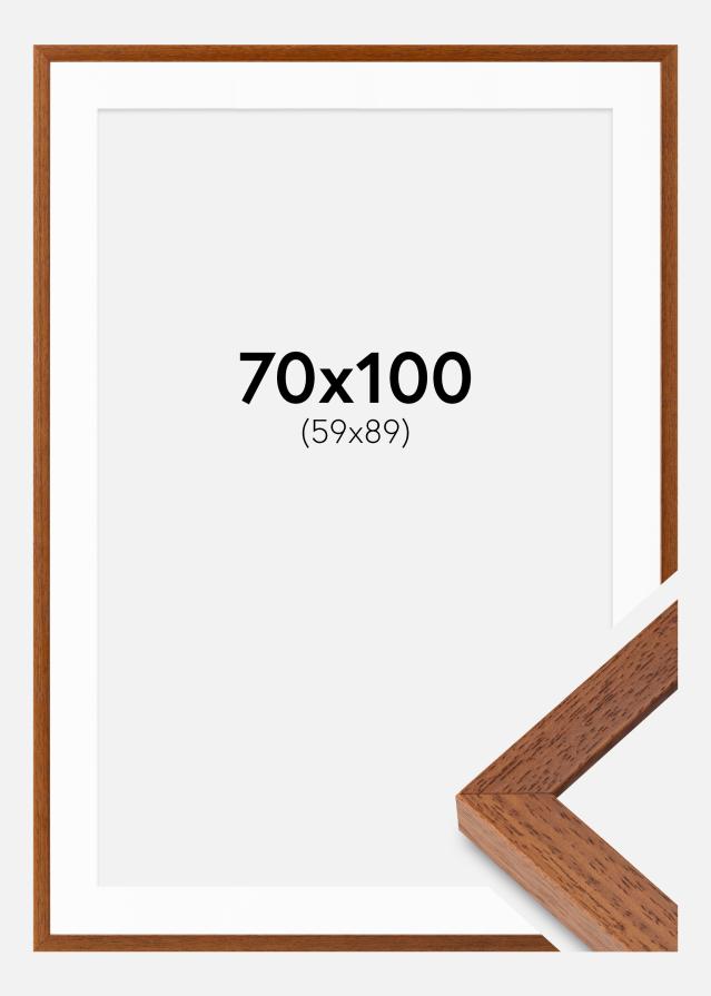 Cadre Hermes Livre 70x100 cm - Passe-partout Blanc 60x90 cm