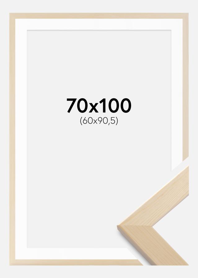 Cadre Trendline Nature 70x100 cm - Passe-partout Blanc 61x91,5 cm