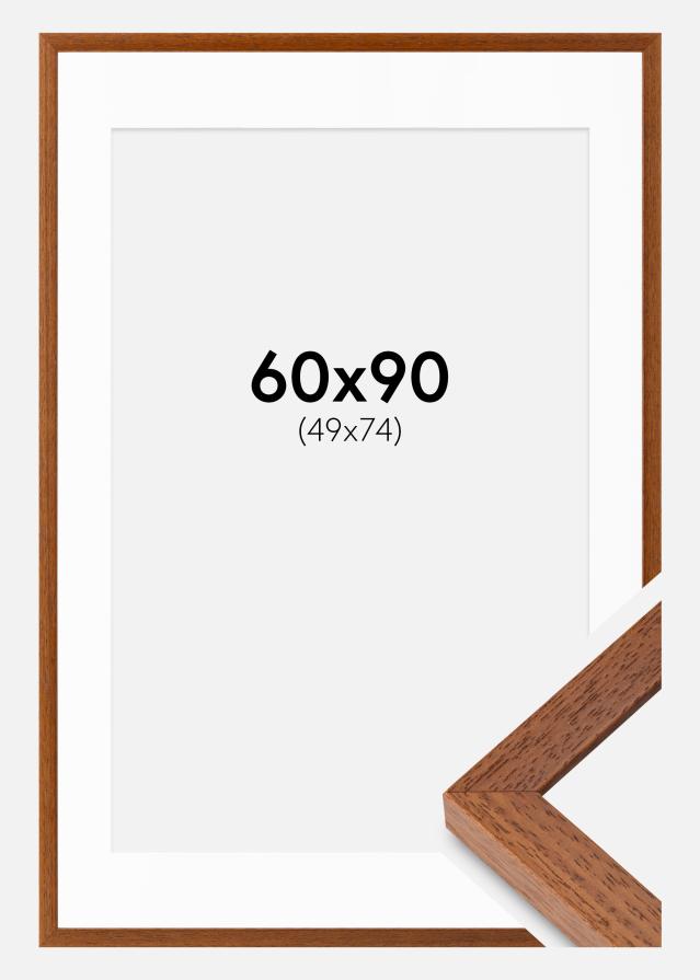 Cadre Hermes Livre 60x90 cm - Passe-partout Blanc 50x75 cm