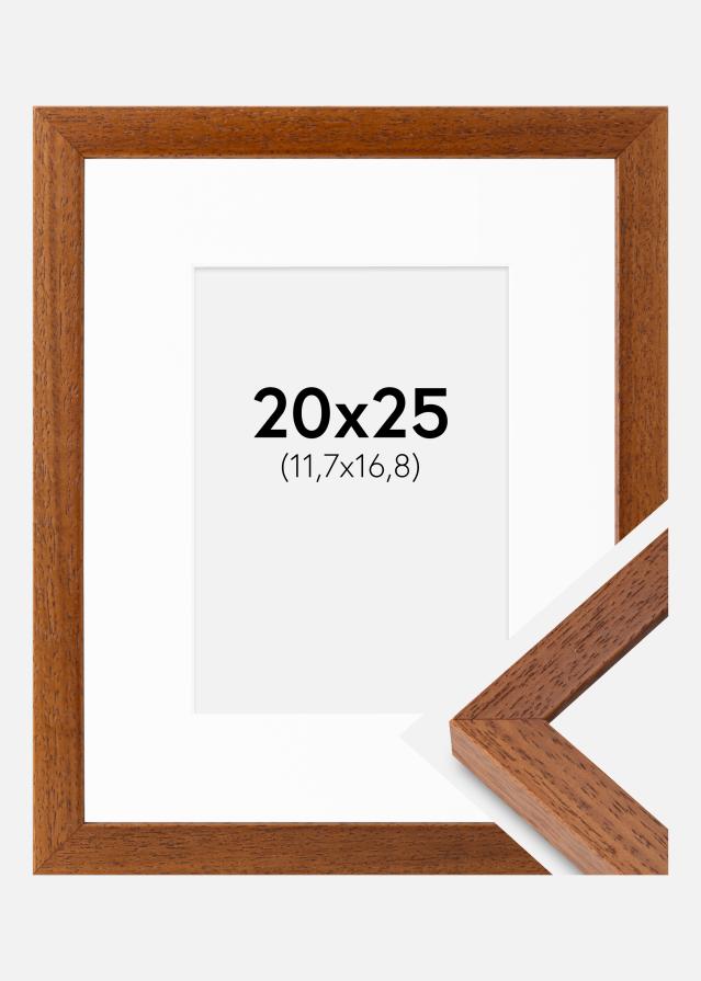 Cadre Hermes Bok 20x25 cm - Passe-partout Blanc 5x7 inches